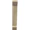 Ekena Millwork Traditional Slat Rough Sawn Bracket, Douglas Fir, 4"W x 18"D x 26"H BKT04X18X26TRA06RDF - alternate 2